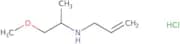 (1-Methoxypropan-2-yl)(prop-2-en-1-yl)amine hydrochloride