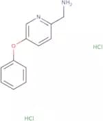 (5-Phenoxypyridin-2-yl)methanamine dihydrochloride
