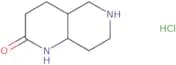 Decahydro-1,6-naphthyridin-2-one hydrochloride