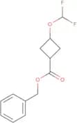 Benzyl 3-(difluoromethoxy)cyclobutane-1-carboxylate