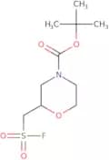 tert-Butyl 2-((fluorosulfonyl)methyl)morpholine-4-carboxylate