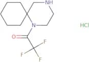 1-{1,4-Diazaspiro[5.5]undecan-1-yl}-2,2,2-trifluoroethan-1-one hydrochloride