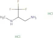 (3-Amino-1,1,1-trifluoropropan-2-yl)(methyl)amine dihydrochloride
