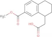 2-[7-(Methoxycarbonyl)-1,2,3,4-tetrahydronaphthalen-1-yl]acetic acid