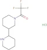 2,2,2-Trifluoro-1-[3-(piperidin-2-yl)piperidin-1-yl]ethan-1-one hydrochloride