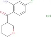5-Chloro-2-(oxane-3-carbonyl)aniline hydrochloride