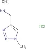 Methyl[(1-methyl-1H-1,2,3-triazol-4-yl)methyl]amine hydrochloride