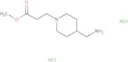 Methyl 3-[4-(aminomethyl)piperidin-1-yl]propanoate dihydrochloride