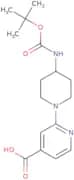 2-(4-{[(tert-Butoxy)carbonyl]amino}piperidin-1-yl)pyridine-4-carboxylic acid