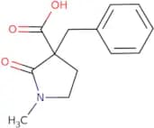 3-Benzyl-1-methyl-2-oxopyrrolidine-3-carboxylic acid