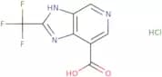 2-(Trifluoromethyl)-1H-imidazo[4,5-c]pyridine-7-carboxylic acid hydrochloride