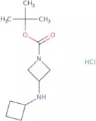 tert-Butyl 3-(cyclobutylamino)azetidine-1-carboxylate hydrochloride