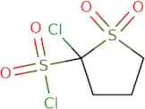 2-Chloro-1,1-dioxo-1λ⁶-thiolane-2-sulfonyl chloride