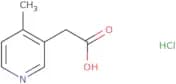 2-(4-Methylpyridin-3-yl)acetic acid hydrochloride