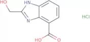 2-(Hydroxymethyl)-1H-1,3-benzodiazole-4-carboxylic acid hydrochloride