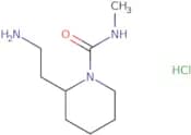 2-(2-Aminoethyl)-N-methylpiperidine-1-carboxamide hydrochloride