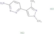 6-(1,3-Dimethyl-1H-pyrazol-4-yl)pyridazin-3-amine dihydrochloride