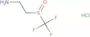 2-Trifluoromethanesulfinylethan-1-amine hydrochloride