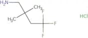 4,4,4-Trifluoro-2,2-dimethylbutan-1-amine hydrochloride