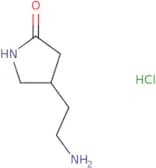4-(2-Aminoethyl)pyrrolidin-2-one hydrochloride