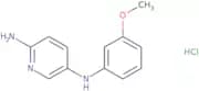 N5-(3-Methoxyphenyl)pyridine-2,5-diamine hydrochloride