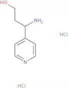 3-Amino-3-(pyridin-4-yl)propan-1-ol dihydrochloride