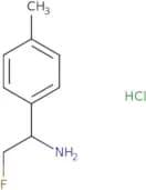 2-Fluoro-1-(4-methylphenyl)ethan-1-amine hydrochloride