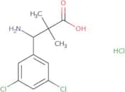 3-Amino-3-(3,5-dichlorophenyl)-2,2-dimethylpropanoic acid hydrochloride