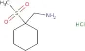 (1-Methanesulfonylcyclohexyl)methanamine hydrochloride