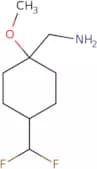 [4-(Difluoromethyl)-1-methoxycyclohexyl]methanamine