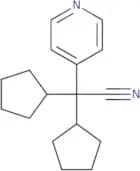 2,2-Dicyclopentyl-2-(pyridin-4-yl)acetonitrile