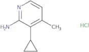 3-Cyclopropyl-4-methylpyridin-2-amine hydrochloride