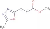Methyl 3-(5-methyl-1,3,4-oxadiazol-2-yl)propanoate