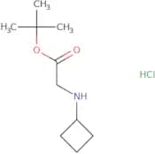 tert-Butyl 2-(cyclobutylamino)acetate hydrochloride