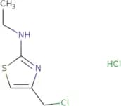 4-(Chloromethyl)-N-ethyl-1,3-thiazol-2-amine hydrochloride