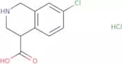 7-Chloro-1,2,3,4-tetrahydroisoquinoline-4-carboxylic acid hydrochloride