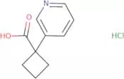1-(Pyridin-3-yl)cyclobutane-1-carboxylic acid hydrochloride