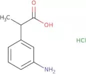 2-(3-Aminophenyl)propanoic acid hydrochloride