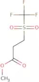 Methyl 3-trifluoromethanesulfonylpropanoate