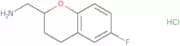(6-Fluoro-3,4-dihydro-2H-1-benzopyran-2-yl)methanamine hydrochloride