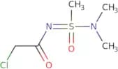 2-​Chloro-​N-​[(dimethylamino)​methyloxido-​λ4-​sulfanylidene]​-acetamide
