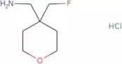 [4-(Fluoromethyl)oxan-4-yl]methanamine hydrochloride