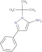 2-tert-Butyl-5-phenyl-2,3-dihydro-1H-pyrazol-3-imine