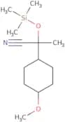2-(4-Methoxycyclohexyl)-2-[(trimethylsilyl)oxy]propanenitrile