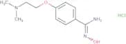 4-[2-(Dimethylamino)ethoxy]-N'-hydroxybenzene-1-carboximidamide hydrochloride