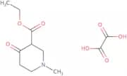 Ethyl 1-methyl-4-oxopiperidine-3-carboxylate oxalate