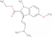 Ethyl 3-{[(1E)-(dimethylamino)methylene]amino}-5-methoxy-1-methyl-1H-indole-2-carboxylate