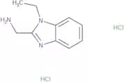 [(1-Ethyl-1H-benzimidazol-2-yl)methyl]amine dihydrochloride