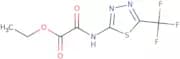 Ethyl oxo{[5-(trifluoromethyl)-1,3,4-thiadiazol-2-yl]amino}acetate