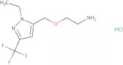 (2-{[1-Ethyl-3-(trifluoromethyl)-1H-pyrazol-5-yl]methoxy}ethyl)amine hydrochloride